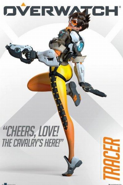Overwatch Official Poster - Tracer