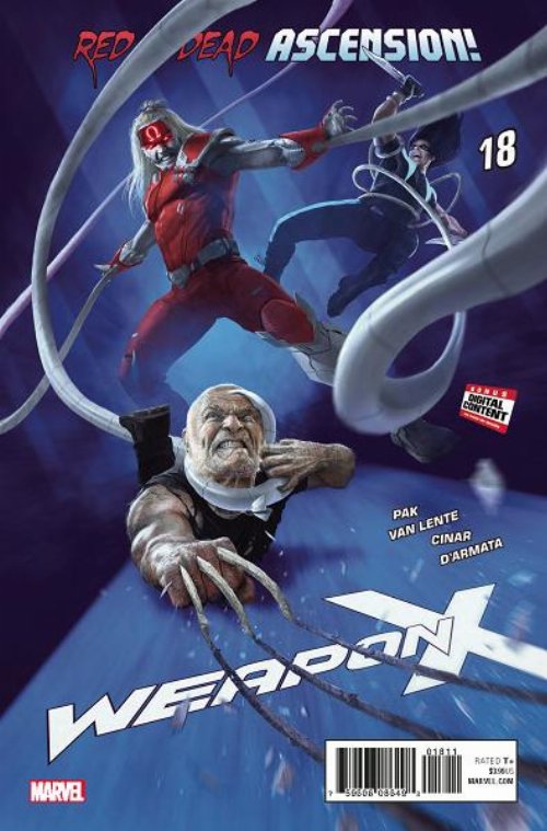 Τεύχος Κόμικ Weapon X #18 LEG