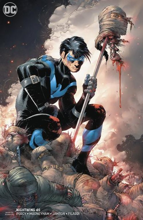 Nightwing #45 Variant Cover (The Bleeding Edge part
2)