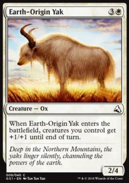 Earth-Origin Yak