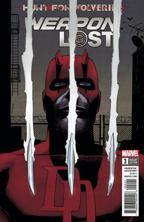 Hunt For Wolverine: Weapon Lost #3 (Of 4) Shalvey
Variat Cover