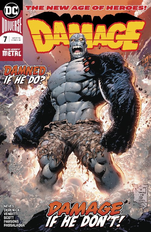 Τεύχος Κόμικ Damage #07