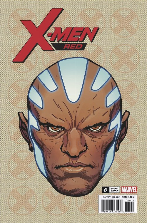 Τεύχος Κόμικ X-Men Red #06 Charest Headshot Variant
Cover