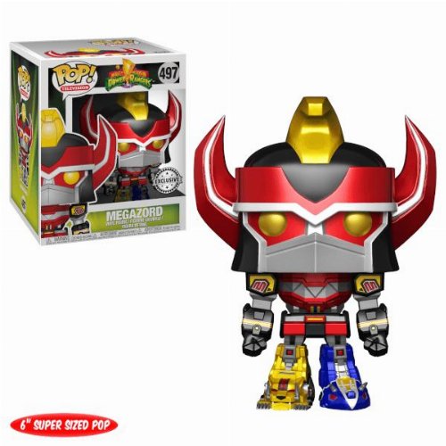 Figure Funko POP! Mighty Morphin Power Rangers -
Metallic Megazord #497 Supersized (Limited)