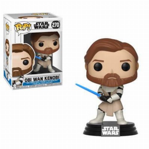 Funko POP! Star Wars: Clone Wars - Obi Wan
Kenobi #270 Bobble Head