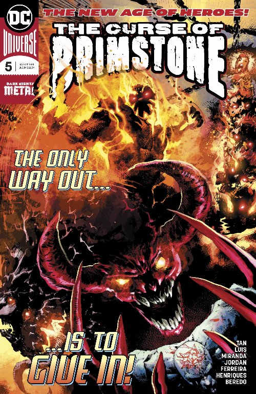 Τεύχος Κόμικ The Curse of Brimstone #5