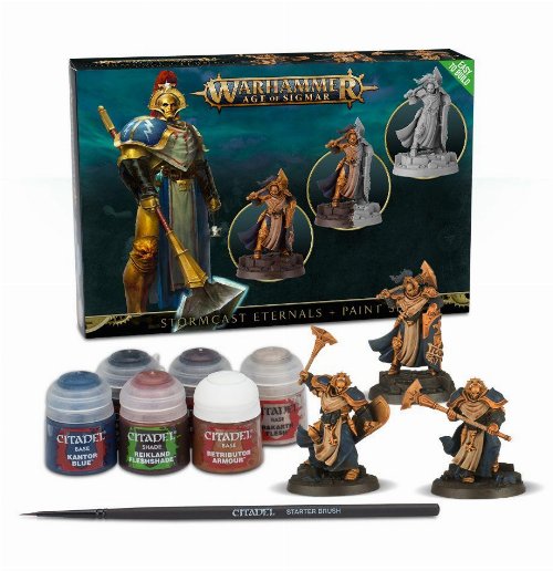 Warhammer Age of Sigmar - Easy to Build: Stormcast
Eternals & Paint Set