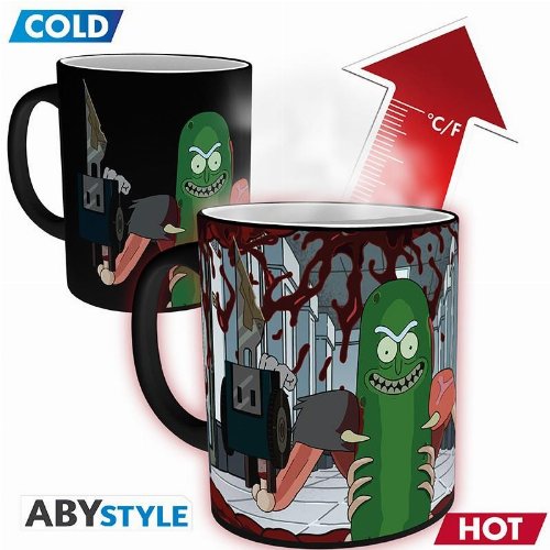Rick And Morty - Pickle Rick Heat Change Mug
(320ml)