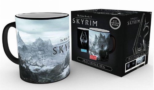 Κεραμική Κούπα The Elder Scrolls V: Skyrim - Dragon
Symbol Heat Change Mug