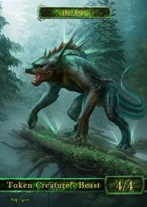 Beast Token (Green 4/4)