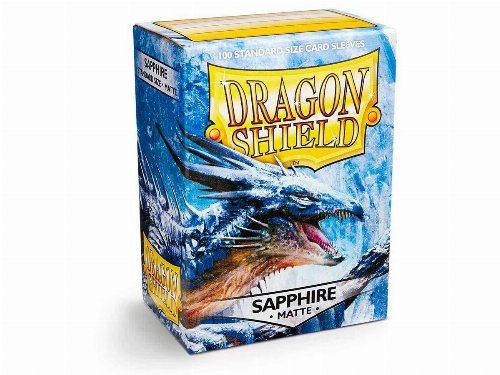 Dragon Shield Sleeves Standard Size - Matte Sapphire
(100 Sleeves)