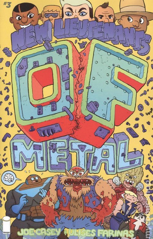 Τεύχος Κόμικ New Lieutenants Of Metal #3
