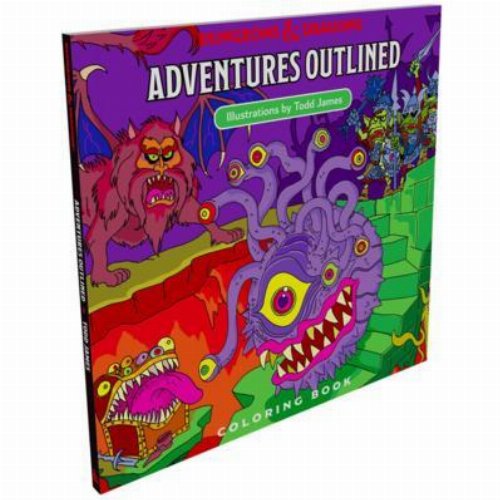 Βιβλίο Ζωγραφικής D&D 5th Ed - Adventures
Outlined