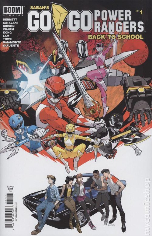 Go Go Power Rangers Back To School #1