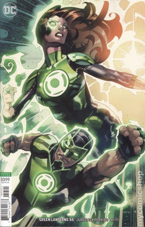 Τεύχος Κόμικ Green Lanterns #55 (Evil's Might Part 5)
Variant Cover