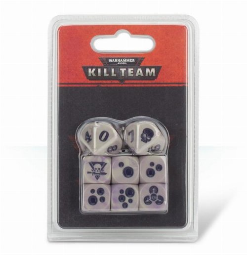 Warhammer 40000: Kill Team - Gellerpox Infected Dice
Pack