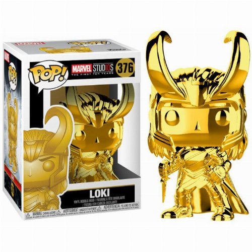Φιγούρα Funko POP! Marvel Studios 10 - Loki (Chrome)
#376 (limited)
