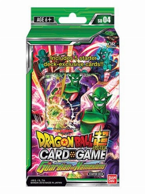 Dragon Ball Super Card Game - SD04 Starter Deck: The
Guardian of Namekians