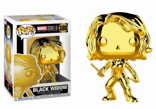 Figure Funko POP! Marvel Studios 10 - Black
Widow (Chrome) #380 (Limited)