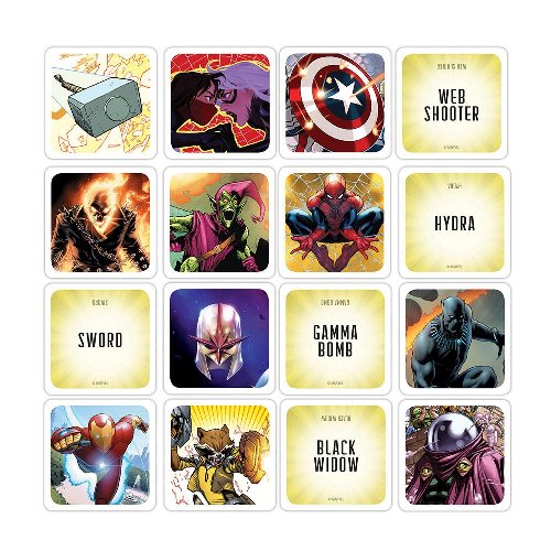 Board Game Codenames: Marvel
