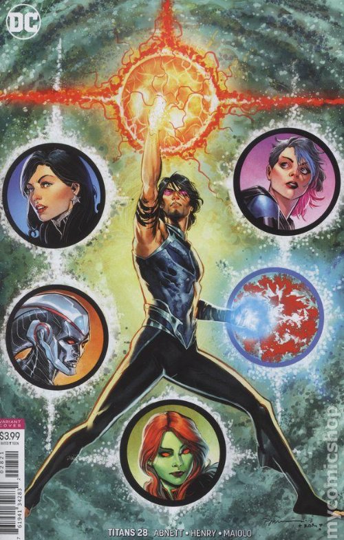Τεύχος Κόμικ Titans #28 Variant Cover