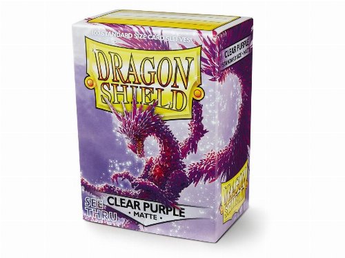 Dragon Shield Sleeves Standard Size - Matte Clear
Purple (100 Sleeves)