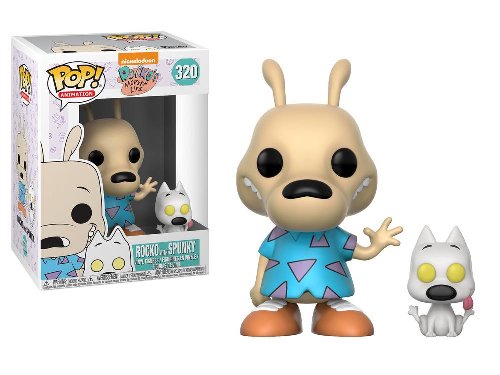 Figure Funko POP! TV Rocko's Modern Life - Rocko
and Spunky with Sick #320