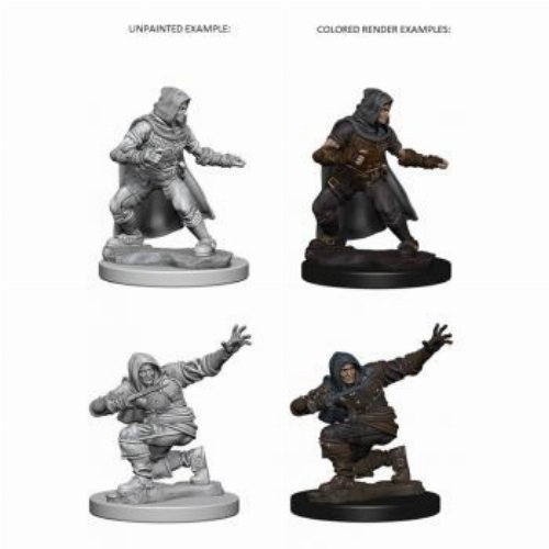 Pathfinder Deep Cuts Miniatures - 2x Human Male
Rogue