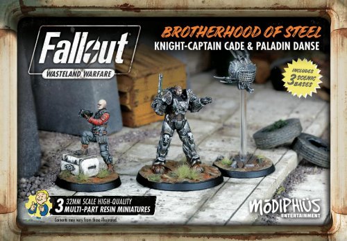 Fallout: Wasteland Warfare - Brotherhood of Steel
Captain Cade and Paladin Danse