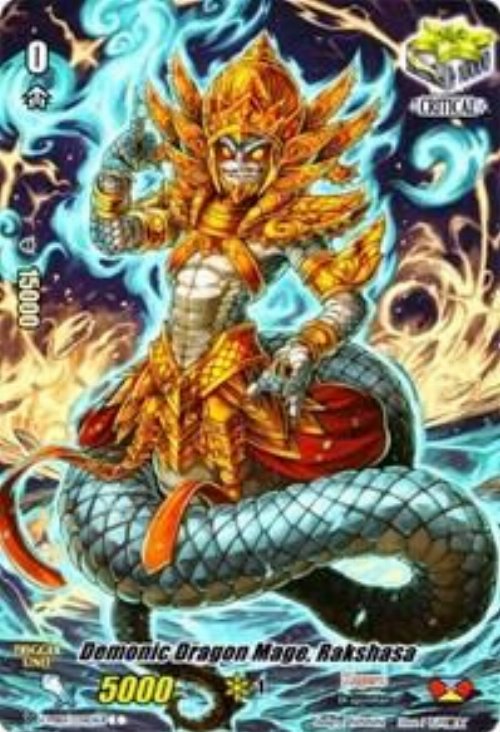 Demonic Dragon Mage, Rakshasa (Full Art)