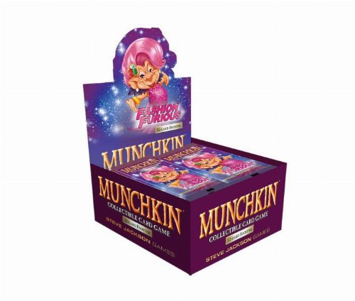 Munchkin Collectible Card Game: Fashion Furious
Booster Box (24 packs)