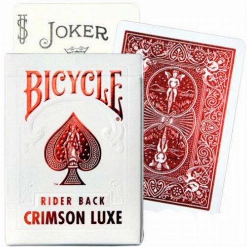 Τράπουλα Bicycle - Metal Crimson Luxe