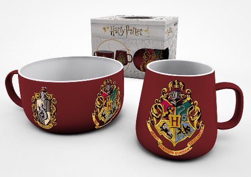 Harry Potter - Crests Σετ Δώρου (Curved Mug &
Bowl)