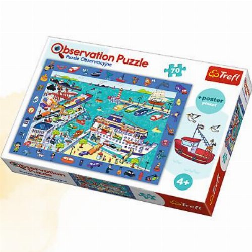 Puzzle 70 pieces - Observation Visit the
Port