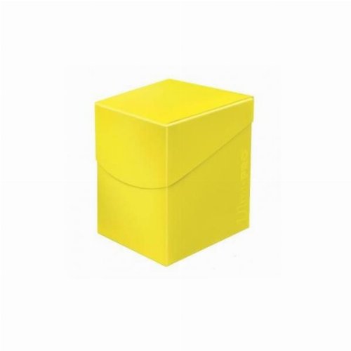 Ultra Pro 100+ Deck Box - Eclipse Lemon
Yellow
