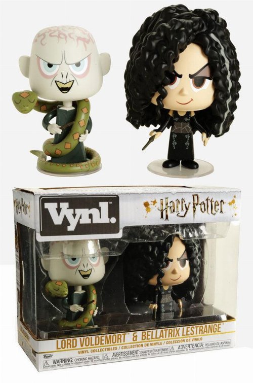 Funko Vynl. Harry Potter - Lord Voldemort and
Bellatrix Lestrange 2-Pack Figures