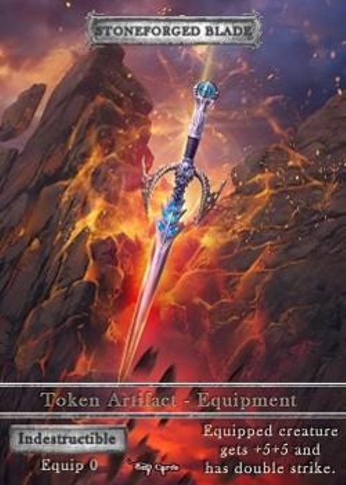 Stoneforged Blade Token (Version 3)