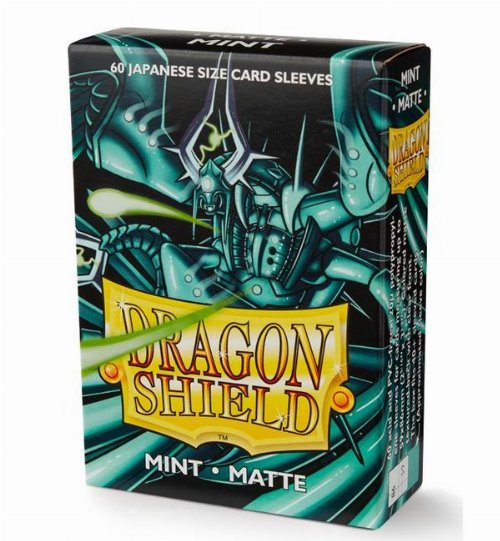 Dragon Shield Sleeves Japanese Small Size -
Matte Mint (60 Sleeves)