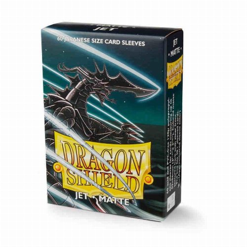 Dragon Shield Sleeves Japanese Small Size - Matte Jet
(60 Sleeves)