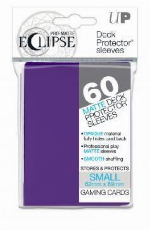 Ultra Pro Japanese Small Size Card Sleeves 60ct -
PRO-Matte Royal Purple