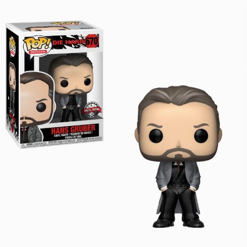 Φιγούρα Funko POP! Die Hard - Hans Gruber (Hands in
Pockets) #670 (limited)