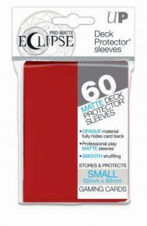 Ultra Pro Japanese Small Size Card Sleeves 60ct -
PRO-Matte Apple Red