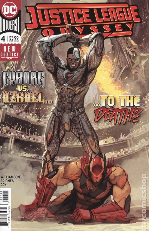 Τεύχος Κόμικ Justice League Odyssey #04