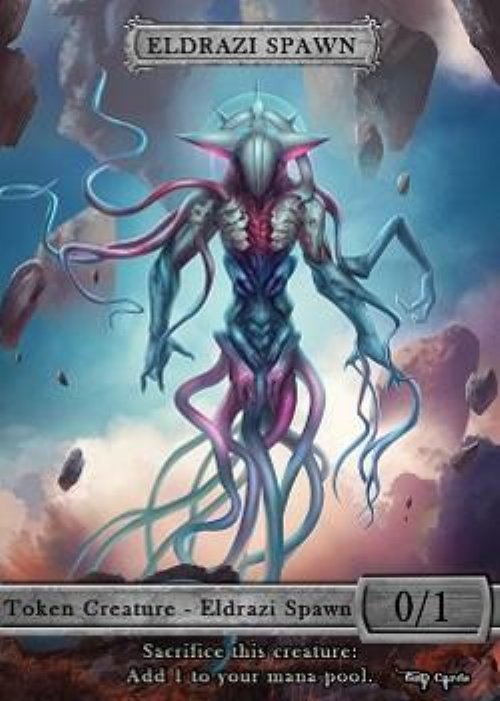 Eldrazi Spawn Token (Colorless 0/1) (Version
2)