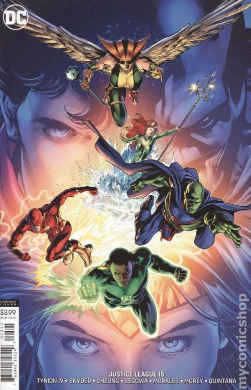 Τεύχος Κόμικ Justice League #15 Variant
Cover
