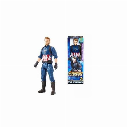 Avengers: Infinity War - Titan Hero FX - Captain America Φιγούρα Δράσης (15 cm)