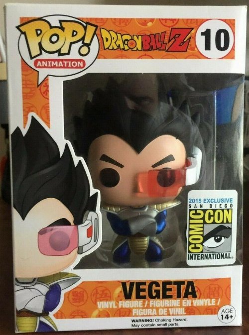 Figure Funko POP! Dragon Ball Z - Vegeta
(Metallic) #10 (Limited)