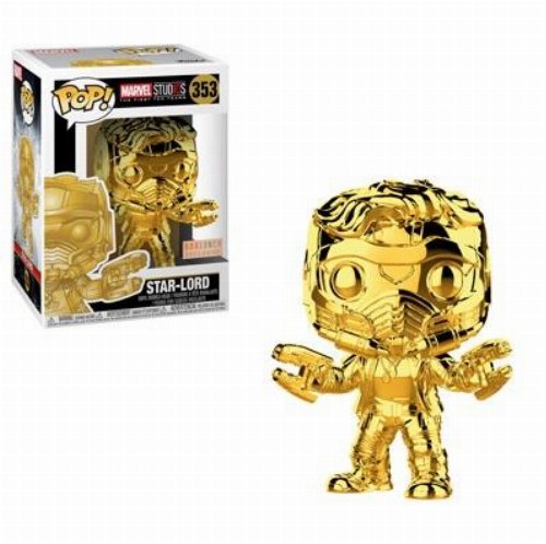 Figure Funko POP! Marvel Studios 10 - Star-Lord
(Chrome) #353 (limited)