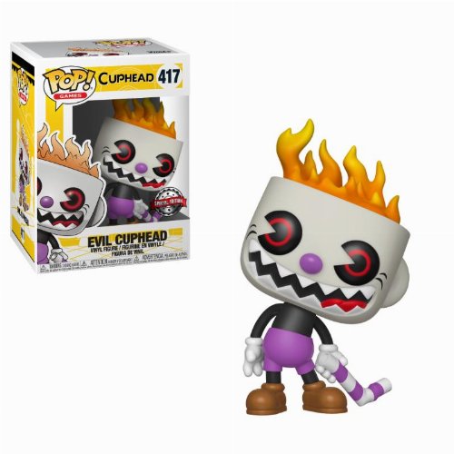 Funko POP! Cuphead - Evil Cuphead #417 Figure
(Exclusive)