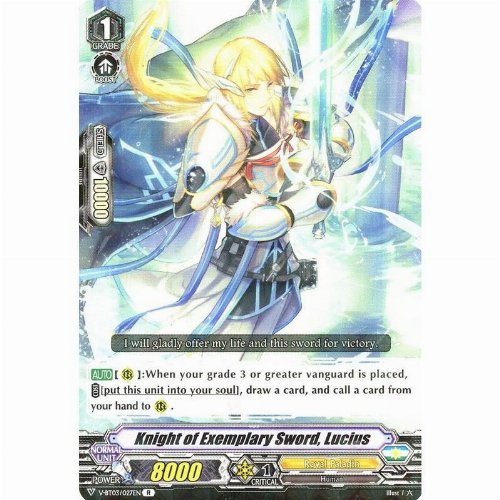 Knight of Exemplary Sword, Lucius
